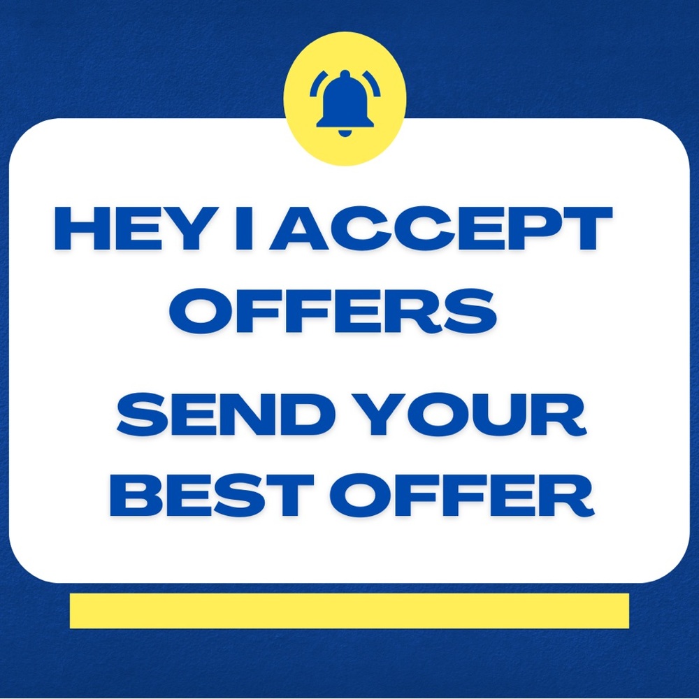 😃Offers welcome!!!!!😃